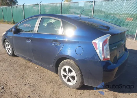2012 Toyota Prius Two from USA, damaged, VIN JTDKN3DU5C1502154